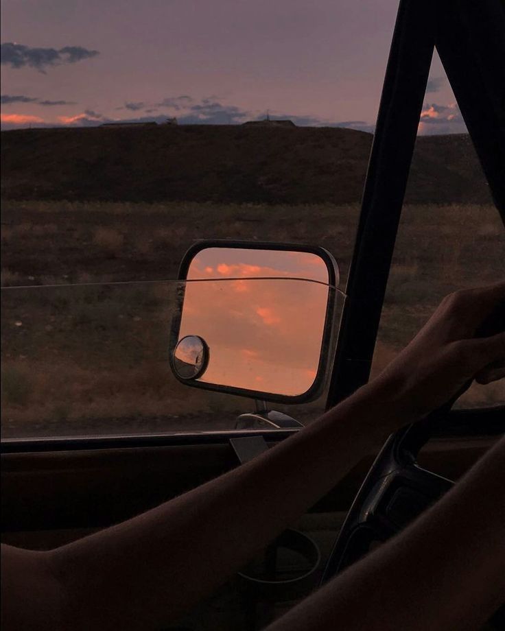 A vintage truck at dusk with a vintage looking filter