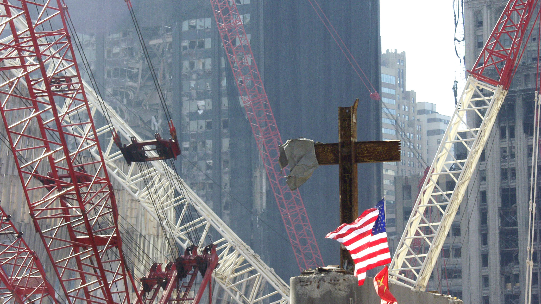 The cross at ground zero